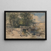 Le Pont - William James Müller — quadro incorniciato alla parete