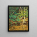 sul fiume Swift Tamworth NH - William Johnson Bixbee — quadro incorniciato alla parete
