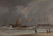 Lougre che si arenava in una tempesta - William Joy — vista dell’opera