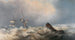 Naufrage au large de la côte en hiver - William Joy — vista dell’opera