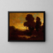 Paesaggio serale - William Keith — quadro incorniciato alla parete