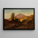 Mont Tamalpais dal nord-ovest - William Keith — quadro incorniciato alla parete