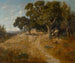 Sentier à travers les chênes de Californie - William Keith — vista dell’opera