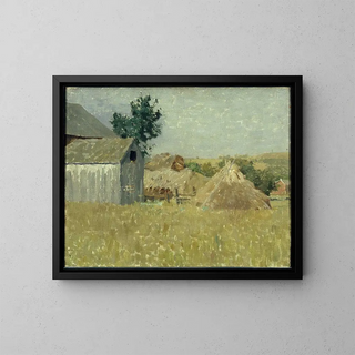 William Langson Lathrop - Gray Barn.webp