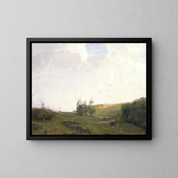 Gli Alberi Tre - William Langson Lathrop — quadro incorniciato alla parete