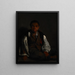 Il ragazzo nero - William Lindsay Windus — quadro incorniciato alla parete