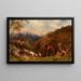 Troupeaux de chèvres dans les Apennins - William Linnell — quadro incorniciato alla parete