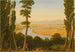 Vista del Tevere e della campagna romana da Monte Mario - William Linton — vista dell’opera