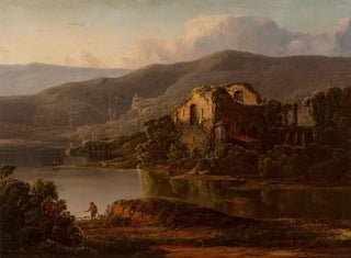 William Louis Sonntag - Italian Landscape with Ruins.webp