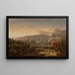 Paesaggio di Montagna, Alto Hudson River - William Louis Sonntag — quadro incorniciato alla parete