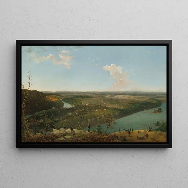 Maryland Heights, sede di Harpers Ferry - William Macleod — quadro incorniciato alla parete