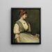 Ritratto di Nora Allen - William Mainwaring Palin — quadro incorniciato alla parete