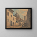 Una strada a Firenze con il Duomo e il Campanile sullo sfondo - William Marlow — quadro incorniciato alla parete