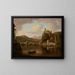 Château sur le Rhône, France - William Marlow — quadro incorniciato alla parete