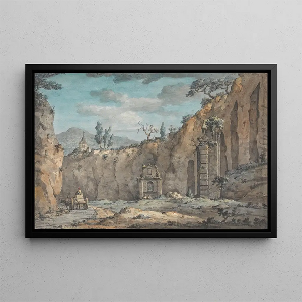 William Marlow - Oxcart in the Grotto at Posillipo.webp