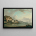 La Baie de Naples avec Santa Maria degli Angeli - William Marlow — quadro incorniciato alla parete