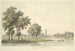 Vista sul lago e sull'isola dalla prato a Kew - William Marlow — vista dell’opera