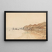 Plage de calcaire au sud de Woodpecker Bar - William Marshall Cooper — quadro incorniciato alla parete