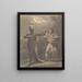 Hamlet e il fantasma - William Marshall Craig — quadro incorniciato alla parete