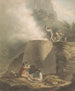 Paesaggio con forno a calce e operai - William Marshall Craig — vista dell’opera