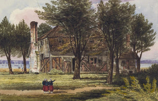 William McIlvaine - The Moore House near Yorktown Va Rear.webp