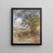 La gloria incerta di un giorno di aprile - William McTaggart — quadro incorniciato alla parete