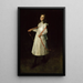 Alice - William Merritt Chase — quadro incorniciato alla parete