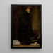 Copie di Ménippe di Velázquez - William Merritt Chase — quadro incorniciato alla parete