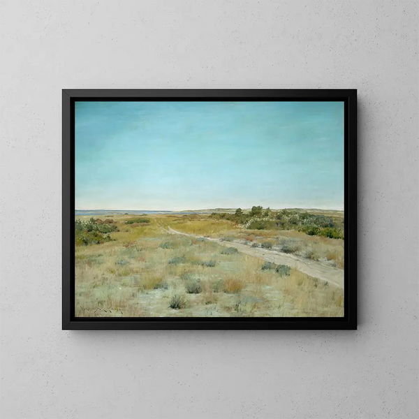 Premiers frissons d'automne - William Merritt Chase — quadro incorniciato alla parete