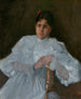 Fille en blanc - William Merritt Chase — vista dell’opera