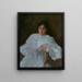 Fille en blanc - William Merritt Chase — quadro incorniciato alla parete