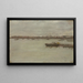 Giorno grigio sulla baia - William Merritt Chase — quadro incorniciato alla parete