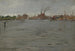 Scène di porto, moli di Brooklyn - William Merritt Chase — vista dell’opera