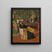 Nel studio - William Merritt Chase — quadro incorniciato alla parete