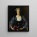 Ritratto di Matilda Herbert Lloyd 1855-1945 - William Merritt Chase — quadro incorniciato alla parete