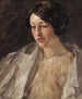Ritratto di Esther M. Groome - William Merritt Chase — vista dell’opera