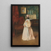 Portrait de ma fille Alice - William Merritt Chase — quadro incorniciato alla parete