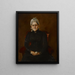 Ritratto di mia madre Sarah Swaim Chase - William Merritt Chase — quadro incorniciato alla parete