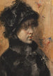 Portrait d'une jeune femme - William Merritt Chase — vista dell’opera