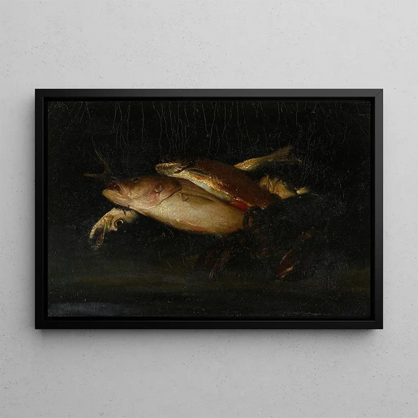 William Merritt Chase - Still Life with Fish.webp