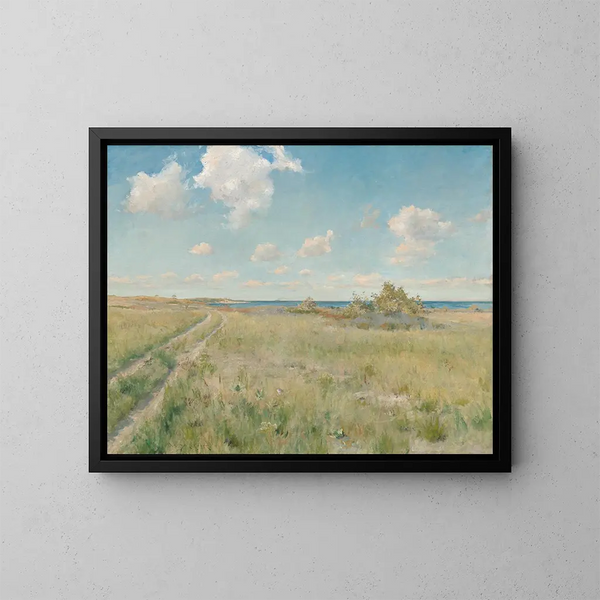 L'Ancienne Route vers la Mer - William Merritt Chase — quadro incorniciato alla parete