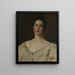 Il modello maestoso - William Merritt Chase — quadro incorniciato alla parete