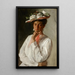 Femme en blanc - William Merritt Chase — quadro incorniciato alla parete