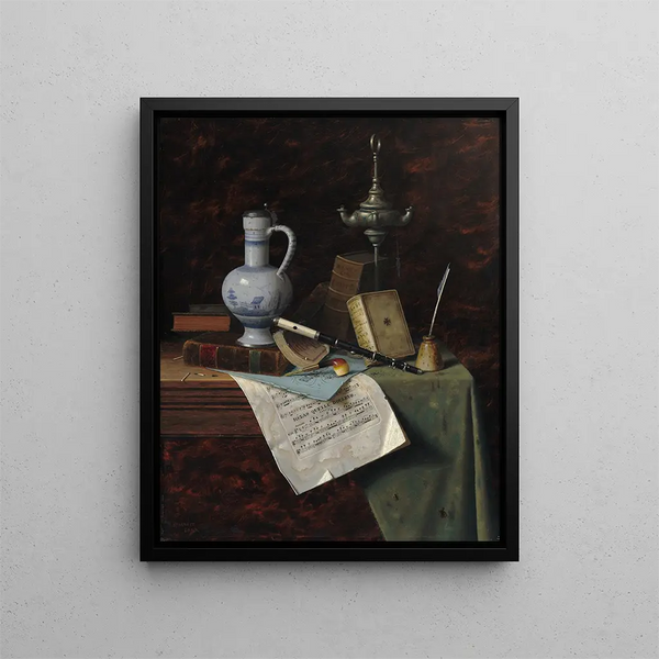 William Michael Harnett - My Gems.webp