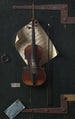 Le vieux violon - William Michael Harnett — vista dell’opera