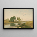 Un intervallo - William Newton Bartholomew — quadro incorniciato alla parete