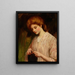 Emma Ivory tricote un pull - William Oliver — quadro incorniciato alla parete