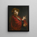 Anita Bartle Il foulard rosso - William Orpen — quadro incorniciato alla parete