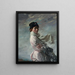 Nella baia di Dublino, ritratto della moglie dell'artista - William Orpen — quadro incorniciato alla parete