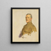 John Joseph Pershing - William Orpen — quadro incorniciato alla parete